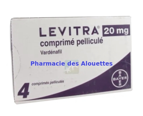 Levitra générique vardénafil 20 mg