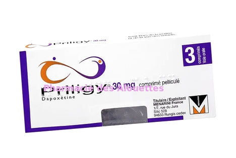 Boîte Priligy générique dapoxétine