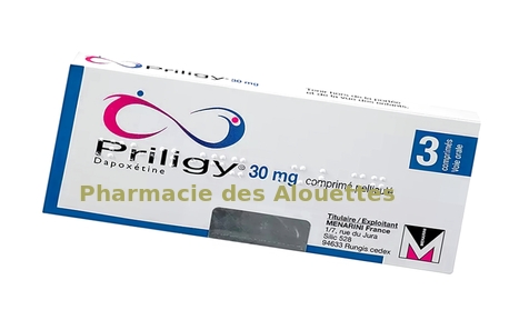 Priligy générique Dapoxétine