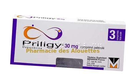 Priligy générique dapoxétine